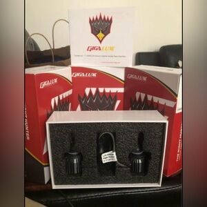 GIGALUX HB3 9005 LED Headlight Bulbs 12000lm Xtreme Bright High Low Halogen Bulb